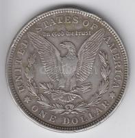 Amerikai Egyesült Államok 1921. 1$ Ag "Morgan" T:2-
USA 1921. Morgan Dollar Ag C:VF