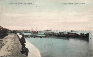 Törökbecse Tisza riverside, port (EK)