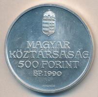 1990. 500Ft Ag "Kölcsey Ferenc" T:BU