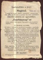 1936 Cserkésznap meghívó