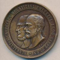 1896. "I. Ferenc József uralkodása alatt végrehajtott vaskapuszabályozási / Munkálatok ünnepély...