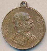 Osztrák-Magyar Monarchia DN. "Ferenc József" propaganda Br medál mellszalag nélkül T:2- Austro-Hungarian Monarchy ND. "Franz Joseph / Hoch die Kraft" propaganda Br medal without ribbon C:VF