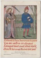 1935 Komjáti-Wanyerka Gyula festő saját kézzel írt képeslapja Londonból (ahová ösztöndíjjal került) ...