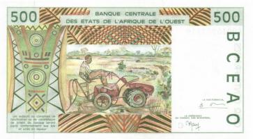 Nyugat-Afrikai Államok / Burkina Faso 1999. 500Fr T:I (kis sarokhajlás)
West African States / Burkin...