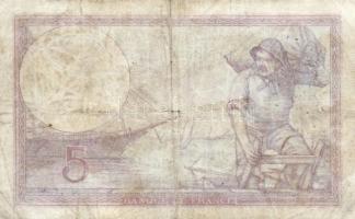 Franciaország 1932-1947. 5Fr + 10Fr + 100Fr T:III
France 1932-1947. 5 Francs + 10 Francs + 100 Franc...