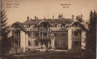 Tátra Matlárháza hotel, Divald &amp; Monostory