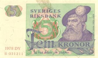 Svédország 1978-1983. 5Kr + 10Kr T:III Sweden 1978-1983. 5 Kronor + 10 Kronor C:F