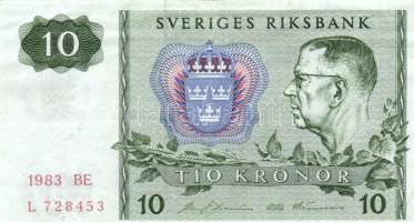 Svédország 1978-1983. 5Kr + 10Kr T:III
Sweden 1978-1983. 5 Kronor + 10 Kronor C:F