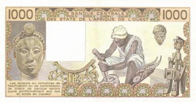 Nyugat-Afrikai Államok / Szenegál 1987. 1000Fr T:II
West African States / Senegal 1987. 1000 Franc C...