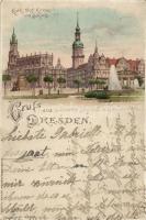 1898 Dresden litho