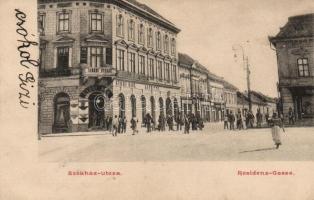 Versec Residence street, the shop of Mór Győri