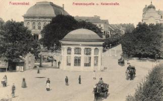 Frantiskovy Lazne fountain, Kaiser street (EK)