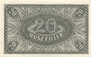 1920. 20f, 50f + Olaszország/Velence/osztrák-magyar megszállás 1918. 1L T:II,III