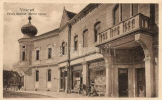 Vinkovce palace, bookstore of J. Reich (EK)