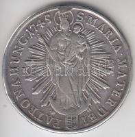 1745KB Tallér Ag "Madonna" (28.46g) T:2- ph., fny.
Huszár: 1670., Unger III.: 1224