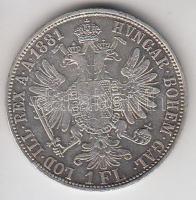 Ausztria 1881. 1Fl Ag "Ferenc József" T:2-,3
Austria 1881. 1 Florin Ag "Franz Joseph&...