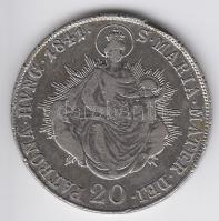1841B 20Kr Ag "V. Ferdinánd" T:2-,3