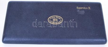 cca 1920 Hiánytalan Richter & Co Präcision, Kopernikus IX típusú körzőkészlet / complete set of ...