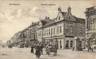 1914 Debreczen Frohner szálloda