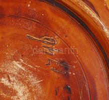 Az 1896-os millenniumi ünnepségek kiállítási falujának temploma, festett kerámia díszítányér