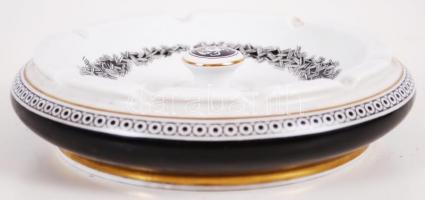 Szász Endre után, jelzett Hollóházi porcelán hamutál az "Arcok" sorozatból / 
Hollóháza po...