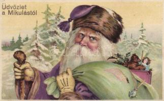 Santa Claus litho (Rb)