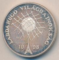 1997. 750Ft Ag "Labdarúgó VB" T:PP Csak 3000db! Dísztokban. Tanúsítvánnyal