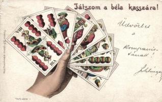 Hungarian card, béla kassza (Rb)