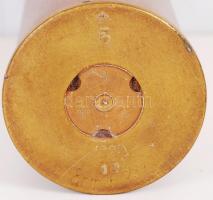 1939 magyar 16/33 M réz agyútöltény hüvely, h:23 cm