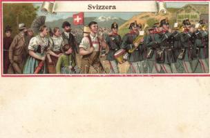 Switzerland propaganda, litho