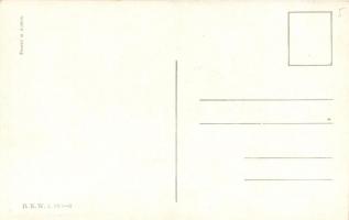 Szatirikus antiszemita grafikai lap B. K .W. I. 900-6 / satiric antisemitic art postcard, Judaica s:...