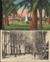 49 db régi Franciaország közte sok Párizs, Nizza + 2 Charlottenburg