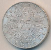 Ausztria 1958. 25Sch Ag "Carl Auer von Welsbach" T:2
Austria 1958. 25 Schilling Ag "C...