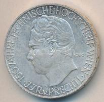 Ausztria 1965. 25Sch Ag "Műszaki Főiskola - Bécs" T:2 Austria 1965. 25 Schilling Ag "Technical College - Vienna" C:XF