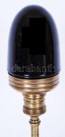 cca 1930 Art deco réz sötétkamra lámpa Zeiss Ikon burával / 
Art deco brass dark room lamp with Zeis...