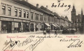 1899 Kassa Forgács street, beer hall of Kőbánya, the shop of Weisz