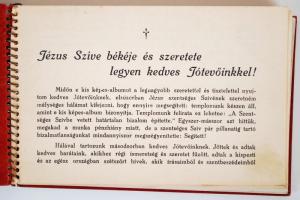 Kispesti Jézus Sízve templom - képeslap méretű füzet 10 képpel