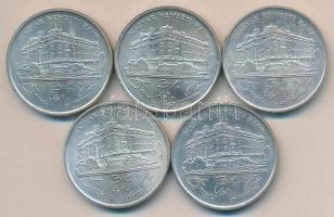 1993. 200Ft Ag "MNB" (5x) T:2