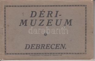 1930 Debrecen, a Déri Múzeum kincsei - 11 darabos képeslapfüzet