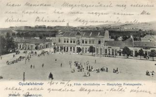 Gyulafehérvár main square