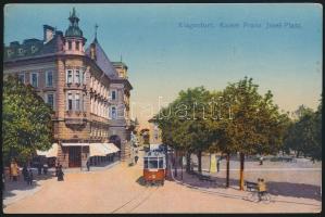 Klagenfurt Franz Joseph square, tram