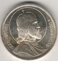 1938. "Szent István" 5P ezüst T:1!