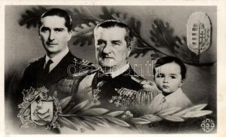 Miklós Horthy with his son and grandchild