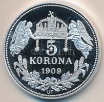 DN "Királyi koronák / Szent László 5 korona" Ag(999) emlékérem, (20g/38,61mm) T:PP Tanúsít...