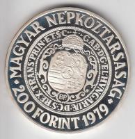 1979. 200Ft Ag "Bethlen Gábor" T:PP Csak 5000db!