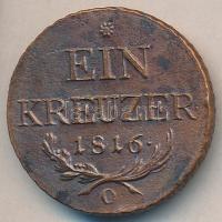 Ausztria 1816O 1Kr T:2- Austria 1816O 1 Kreuzer C:VF