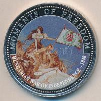 Libéria 2001. 10$ "Szabadság pillanatai-Magyar szabadságharc 1848-49." multicolor T:PP Liberia 2001. 10 Dollars "Moments of Freedom-Hungarian war of independence 1848-49." multicolor C:PP