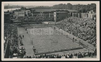 Budapest XIII. Margitsziget; Nemzeti Sportuszoda, Német-Magyar vízilabda mérközés