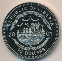Libéria 2001. 10$ "Szabadság pillanatai-Spanyol polgárháború 1936/37" multicolor T:PP
Libe...