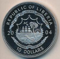Libéria 2004. 10$ "Szabadság pillanatai-Mózes kivezeti népét Egyiptomból i.e. 1250." multi...